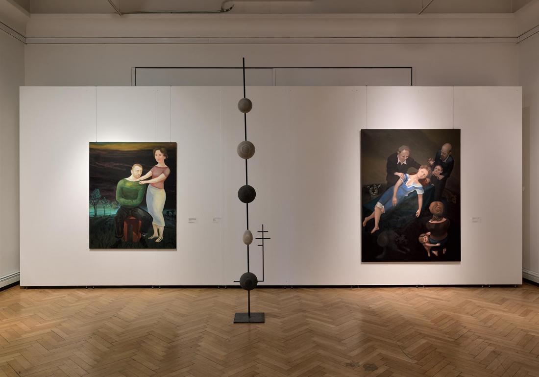 TEN / contemporary German art from the collection of the Adam Gallery, photo: Roman Polášek